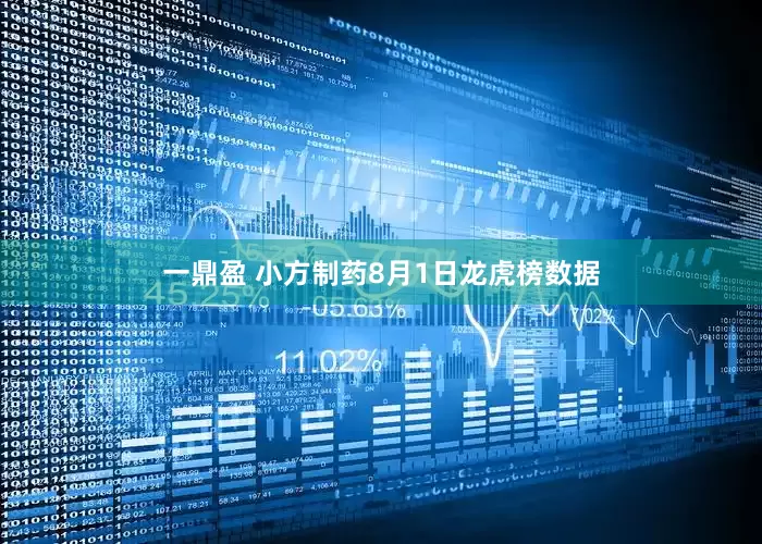 一鼎盈 小方制药8月1日龙虎榜数据