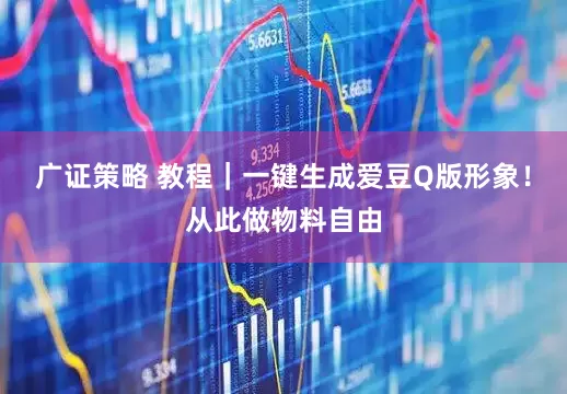 广证策略 教程｜一键生成爱豆Q版形象！从此做物料自由